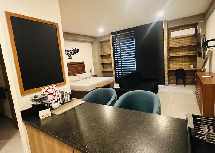 Loft Depto Con Terraza Y Aire Acondicionado
