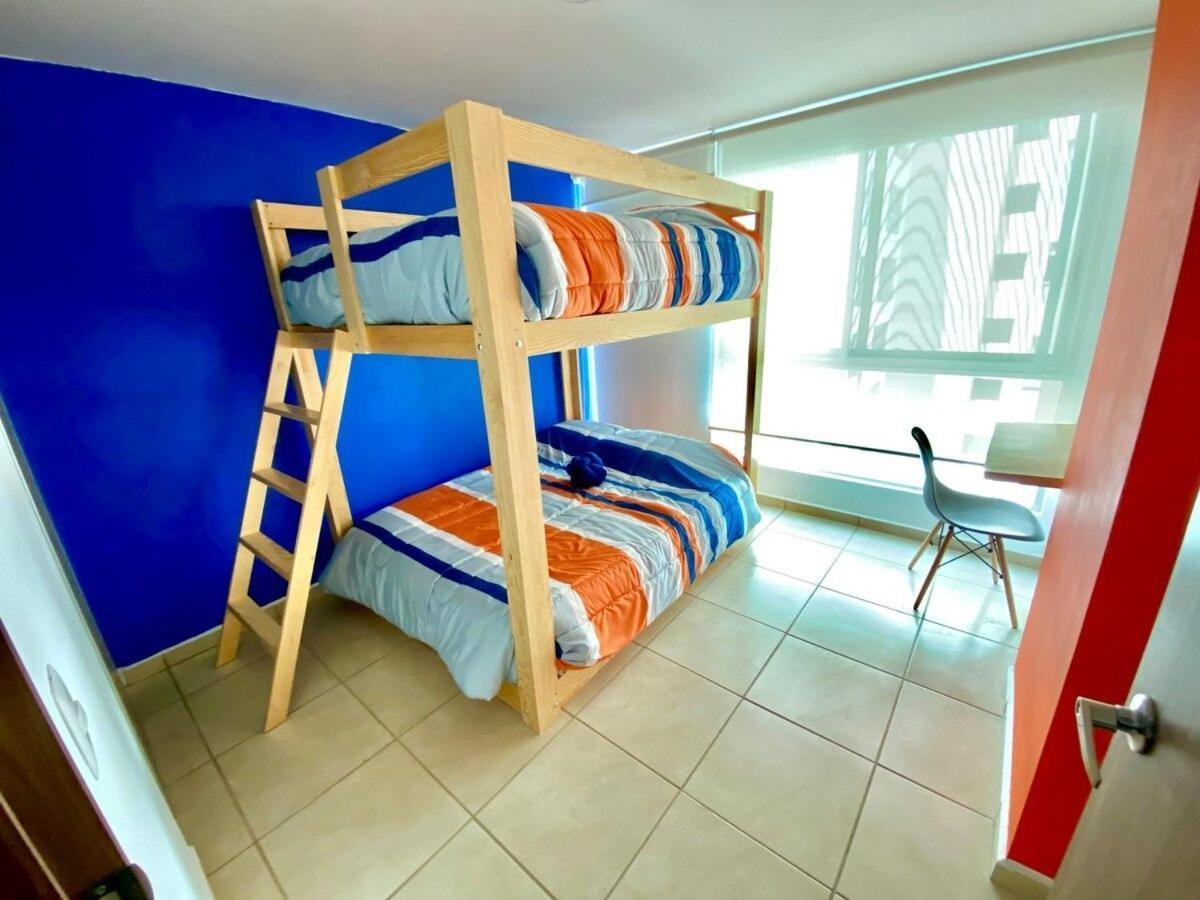 Apartment 2 Recamaras, Hasta 7 Pax Con Alberca Y Gym