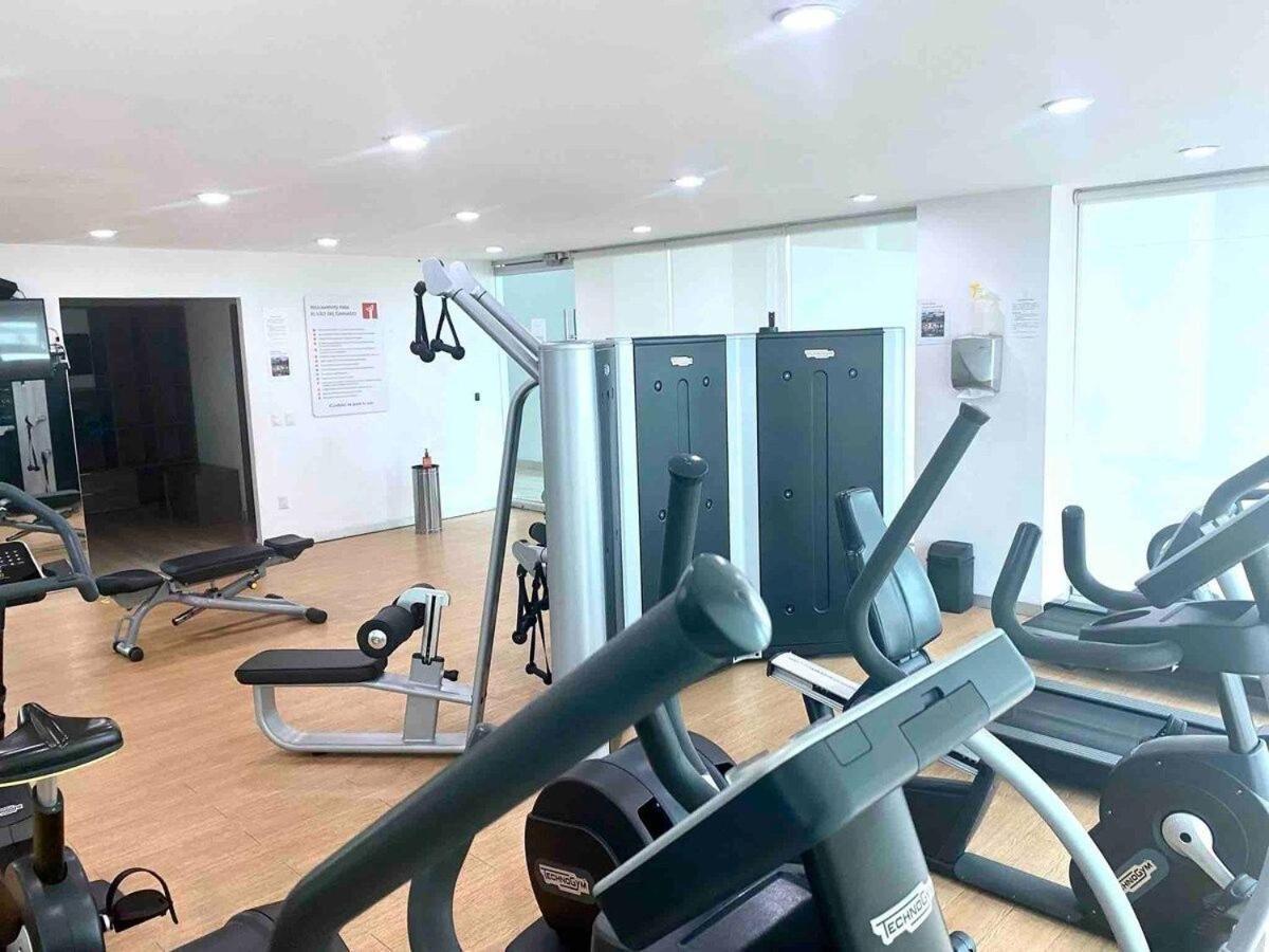 2 Recamaras, Hasta 7 Pax Con Alberca Y Gym Apartment