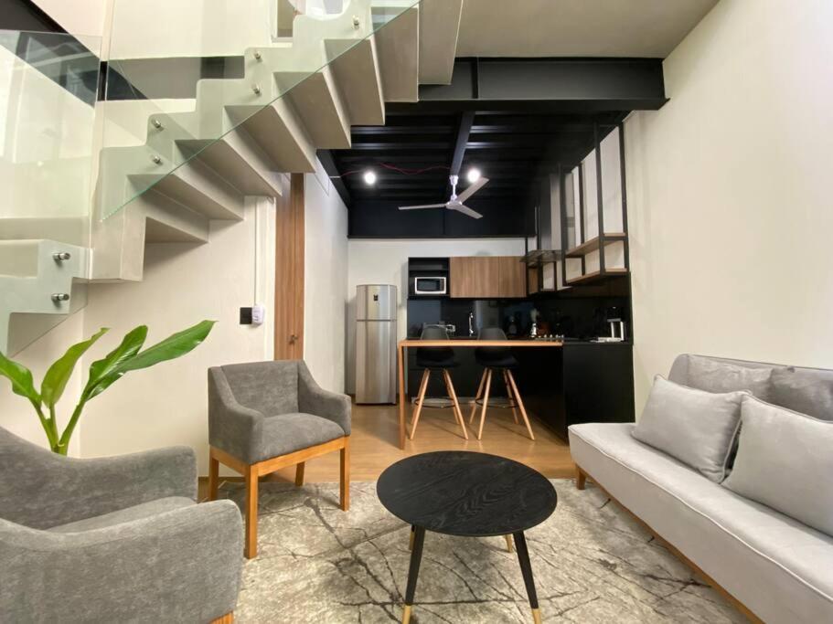 Apartment Loft Doble Altura / Chapu 102 @serra Guadalajara