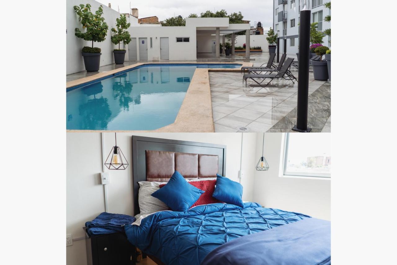 Departamento La Choza Pool In Gdl Downtown Apartment *