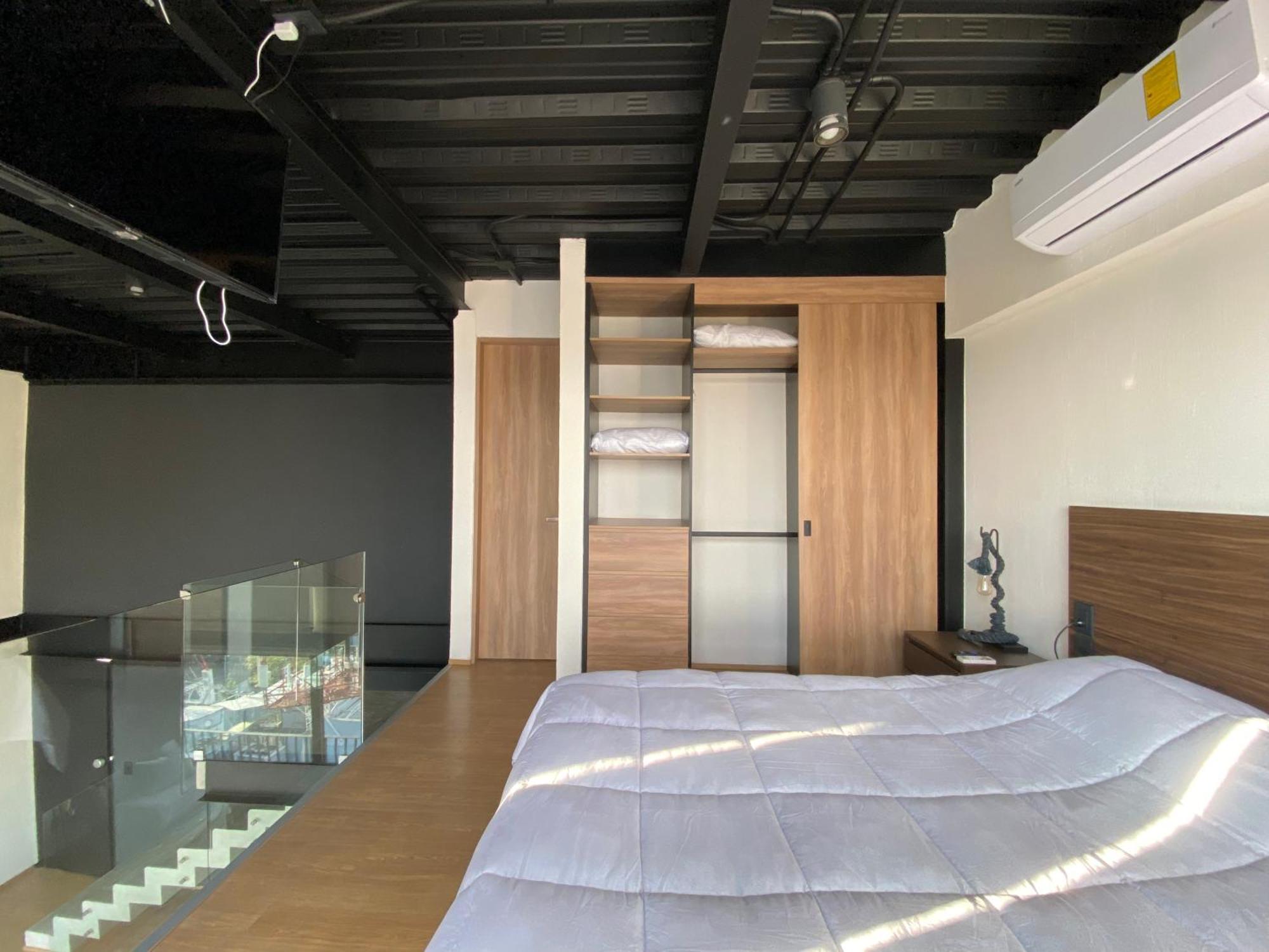 Apartment Loft Doble Altura, Colonia Americana @serra *