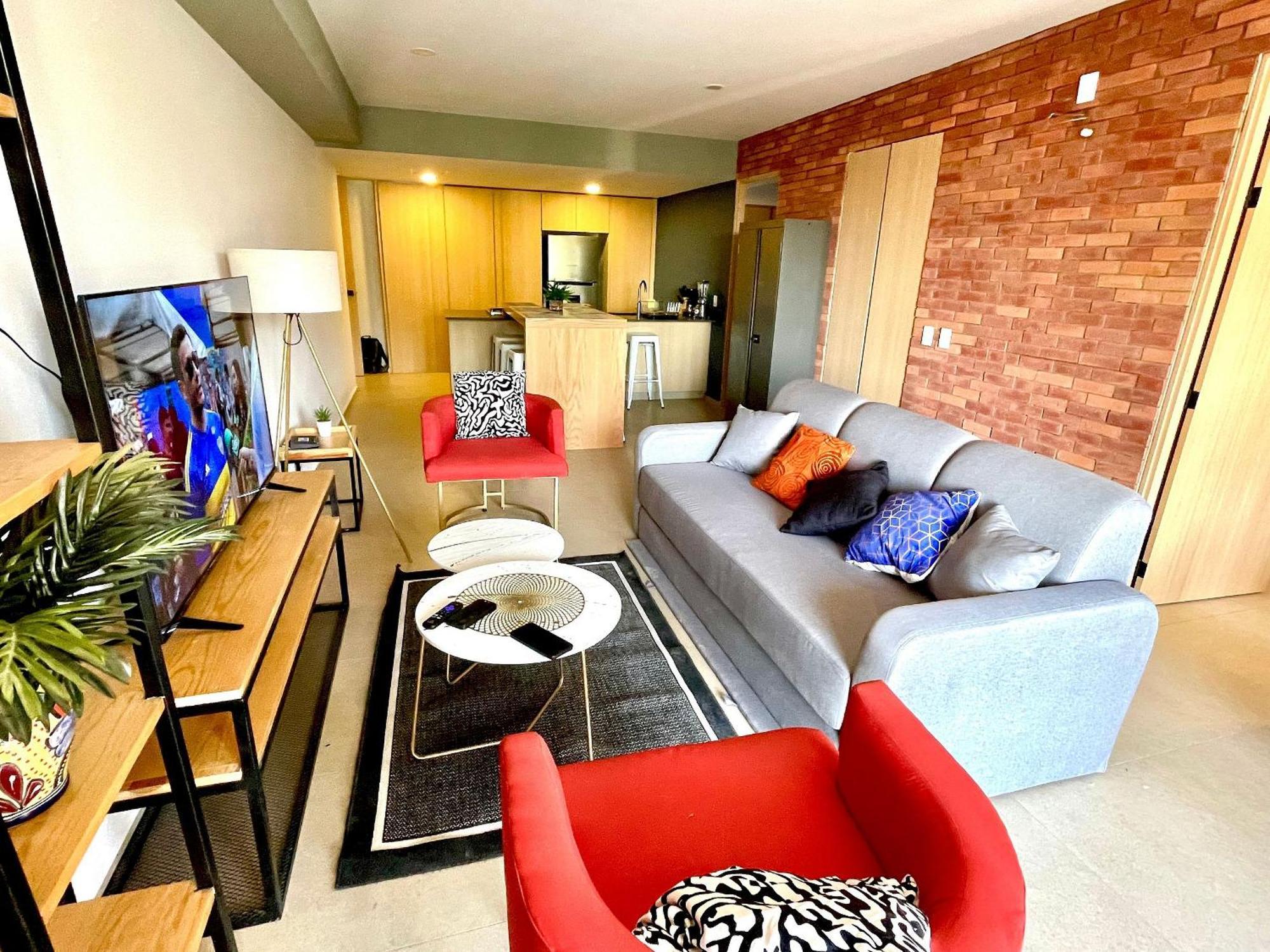 Depto En Soho Morelos Precioso, Nuevo, 2 Recamaras Y Muchas Amenidades En El Edificio Apartment Guadalajara