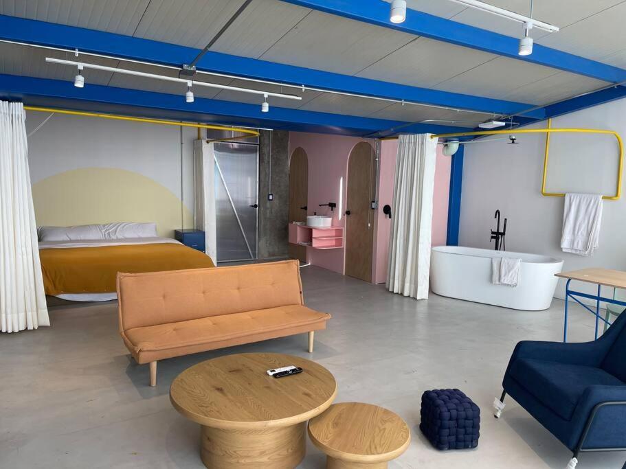 Apartment Aesthetic & Colorido Loft Con Tina Cerca Al Telmex *