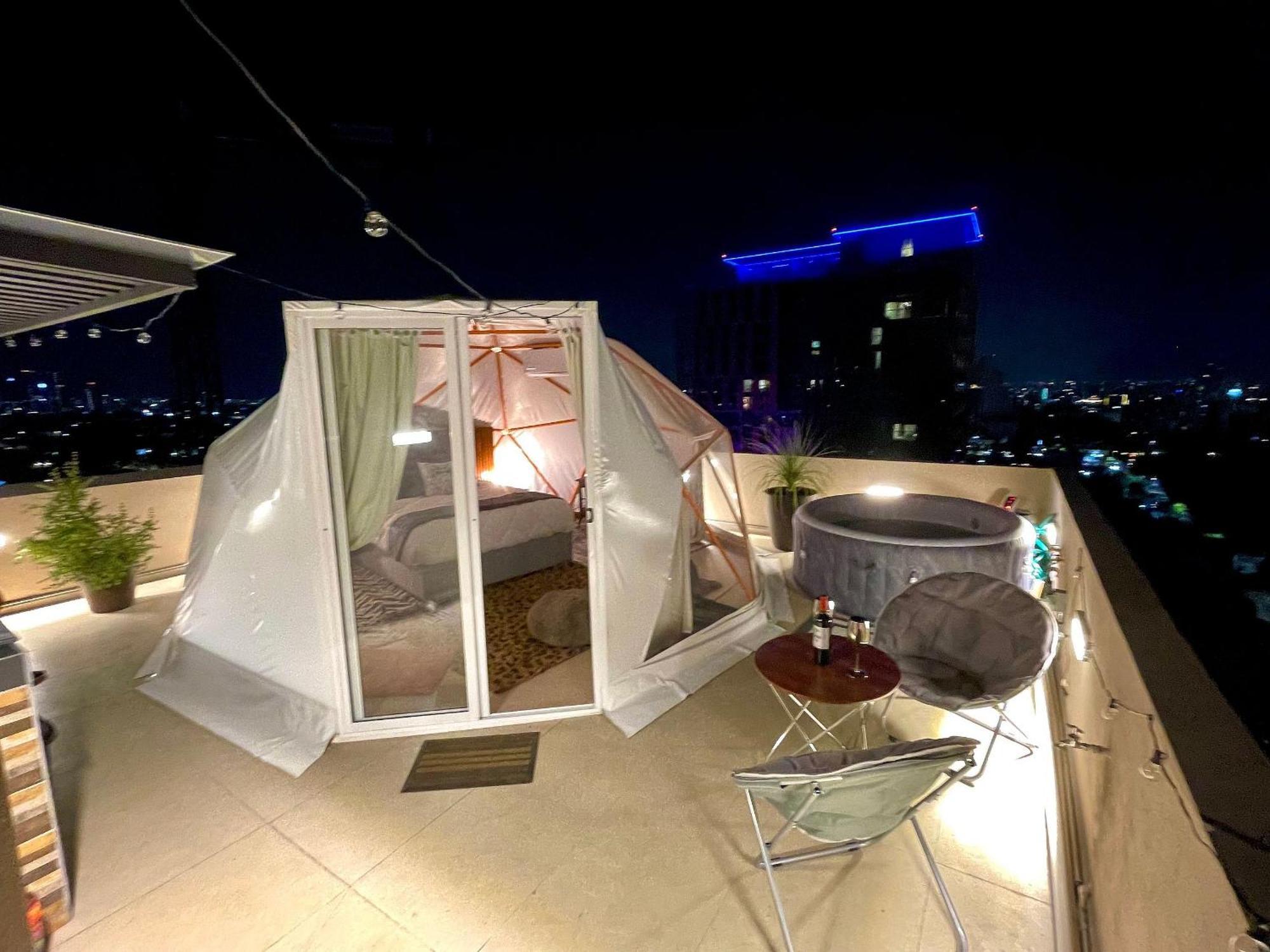 Glamping Con Jacuzzi En Piso 15, Unico En Gdl, Vistas Espectactaculares Guadalajara