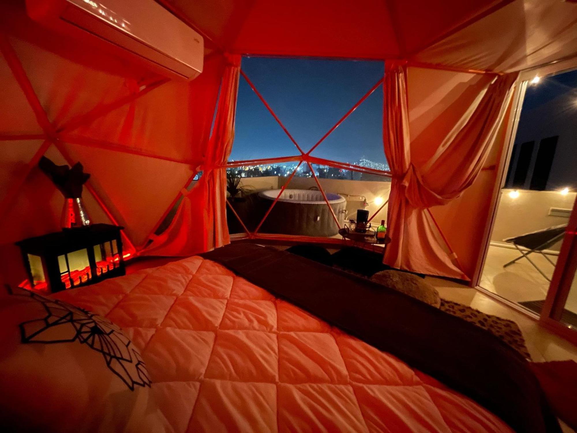 Glamping Con Jacuzzi En Piso 15, Unico En Gdl, Vistas Espectactaculares