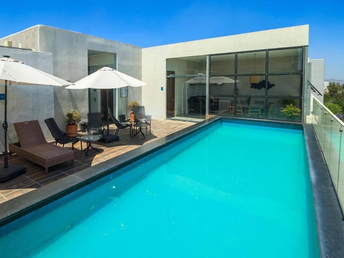 Deluxe W Sofa-bed Terrace & Pool Guadalajara