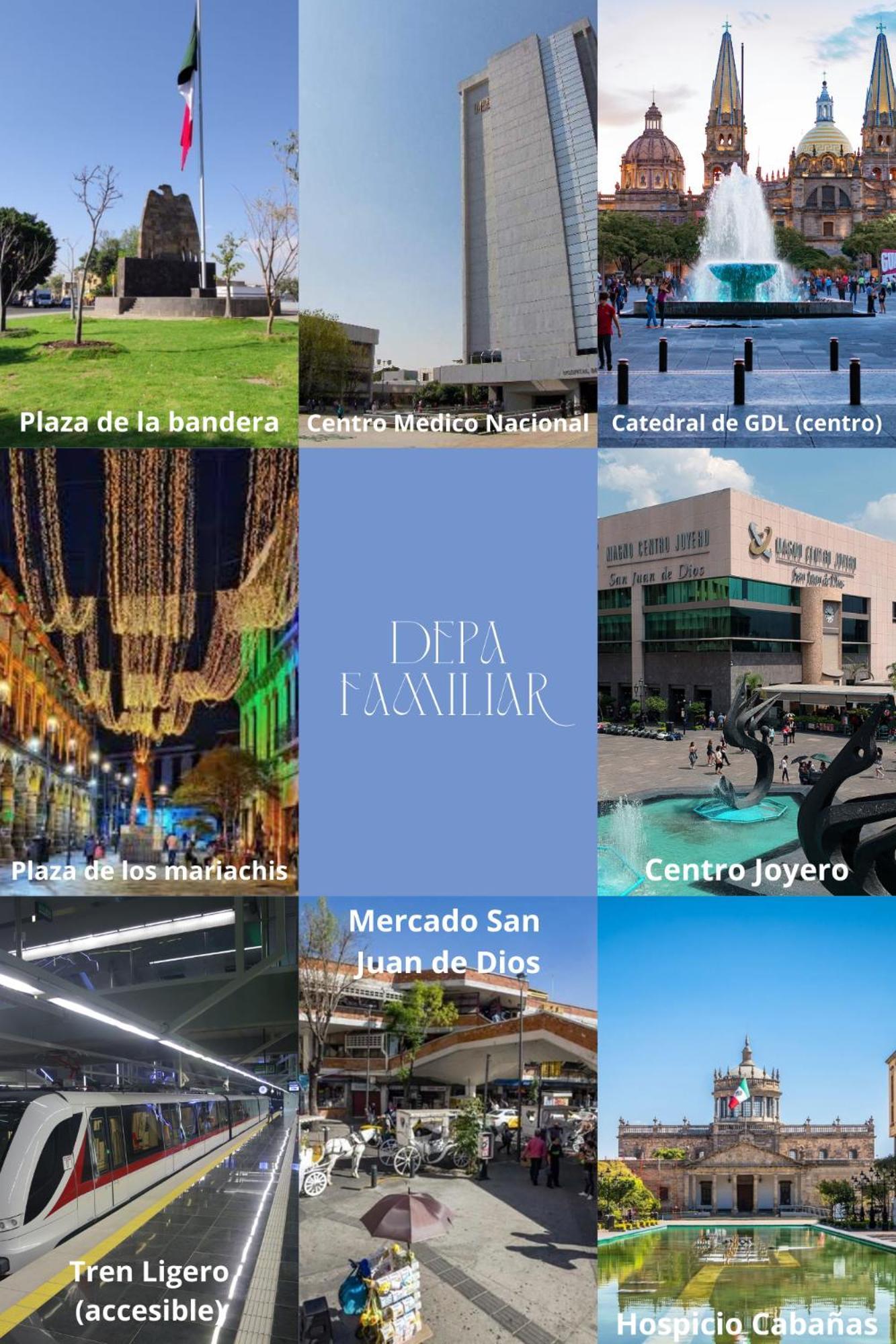 Depa Familiar Centrico Gdl Con Estacionamiento Apartment Guadalajara