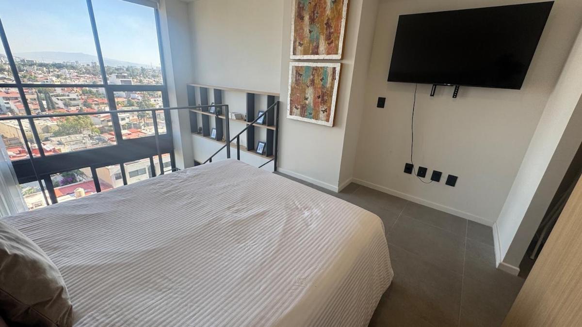 Hermoso Loft Doble Altura, Zona Andares, Alberca Y Gym Apartment *
