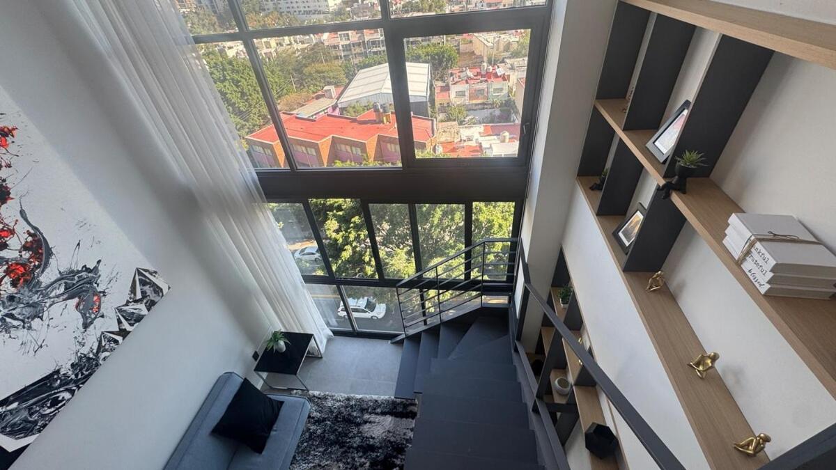 Hermoso Loft Doble Altura, Zona Andares, Alberca Y Gym Apartment *