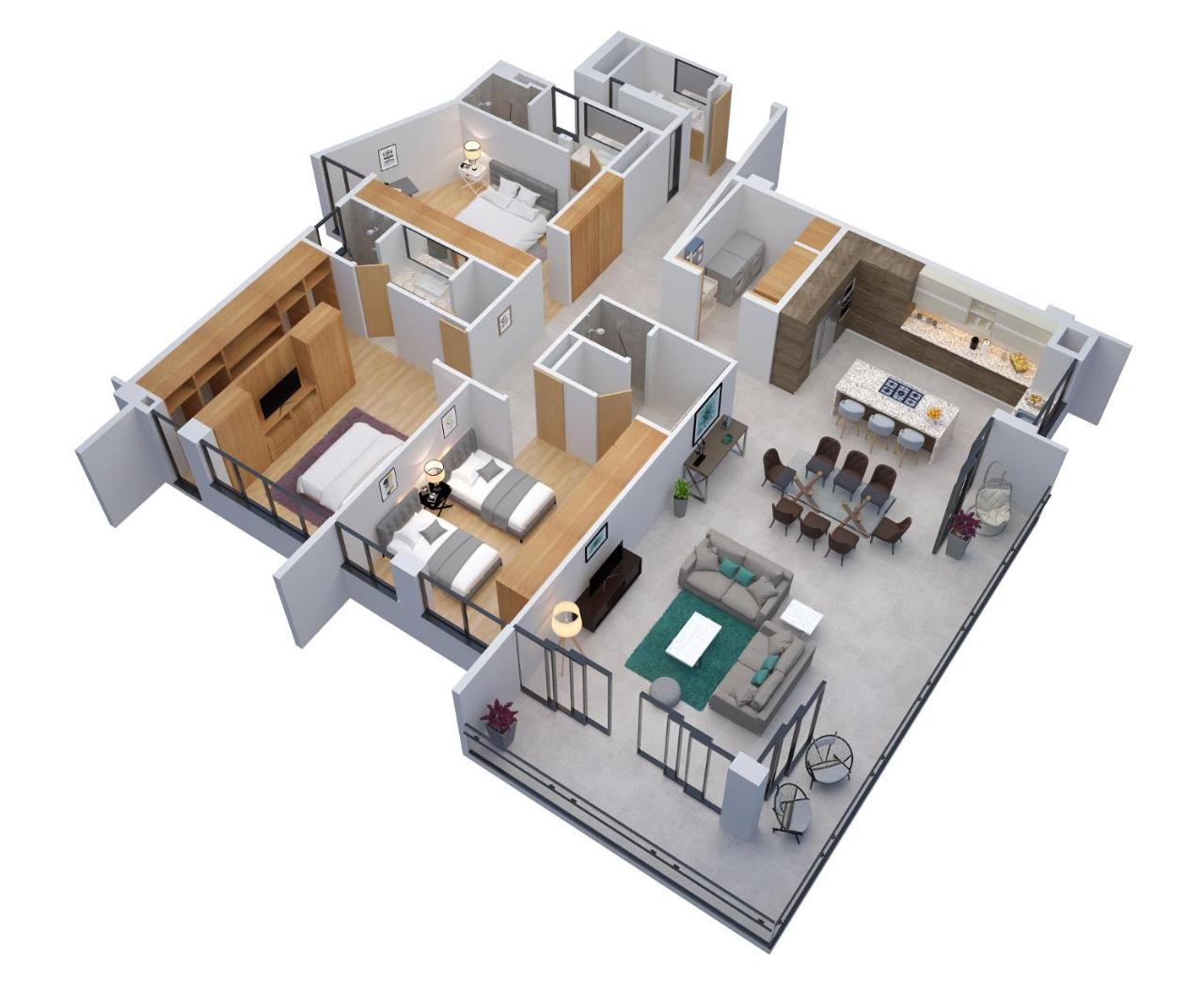 Torre Eleve - The Headquarters Apartment *
