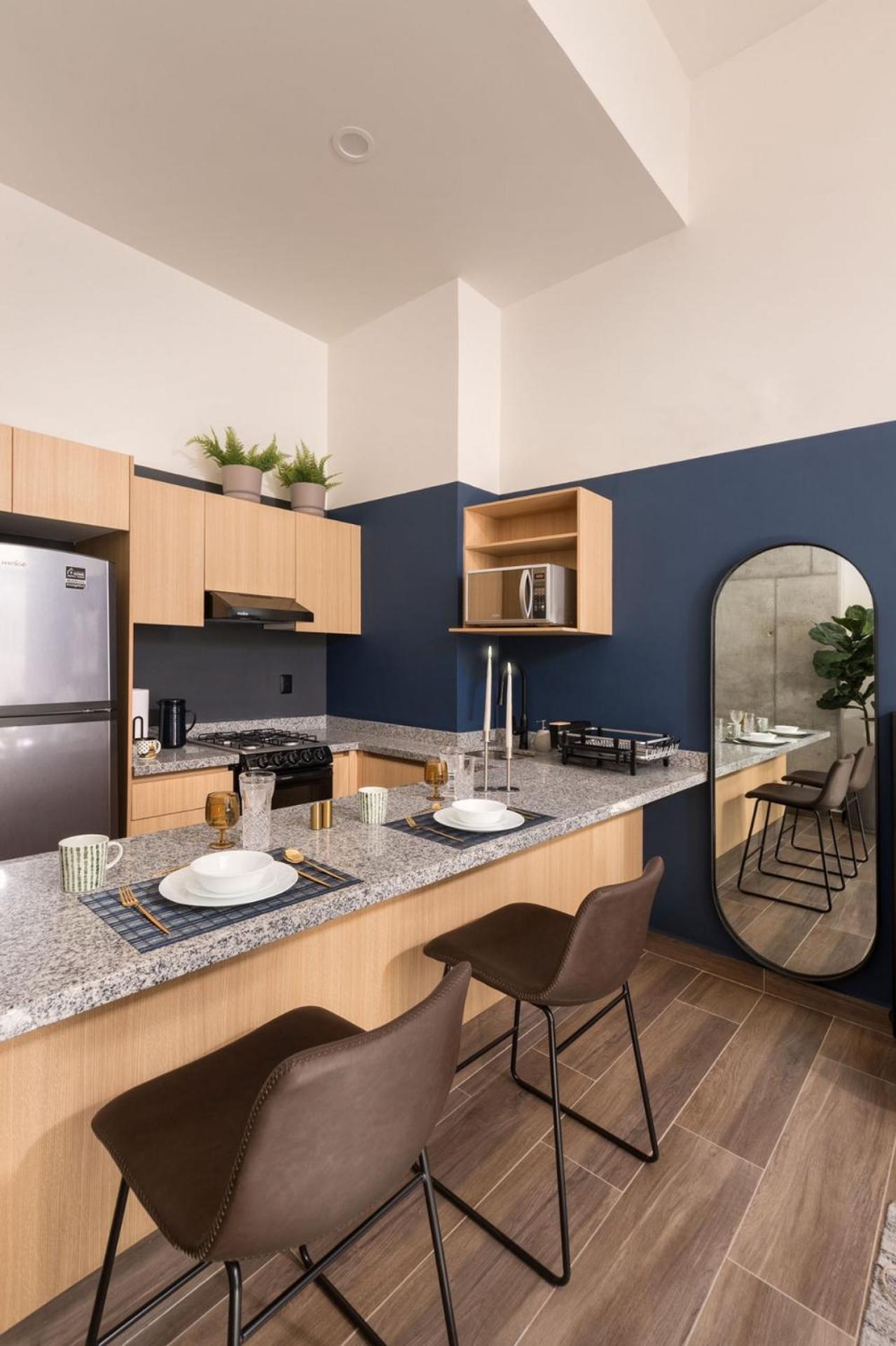 Apartment Loft Elegante C Patio Cowork Y Terraza 1 Bd P Panamericano By Tribu *
